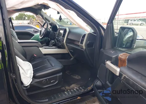 2018 Ford F-150 Lariat from USA, damaged, VIN 1FTEW1C52JFE35733